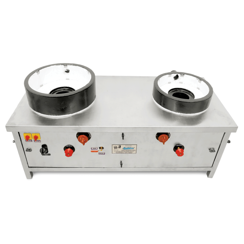 Double Burner Table Top Plant Ambica Engineering